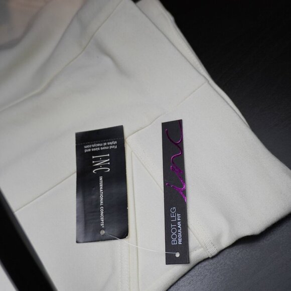 INC International Concepts Women's High Waist Pull-On Boot Cut Pants - Picture 9 of 12